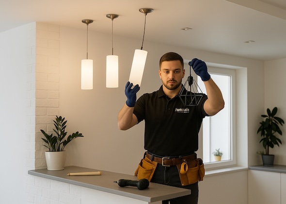 Our domestic electricians deliver safe, reliable installations and repairs, covering everything from lighting to rewiring, with trusted expertise and certification.
