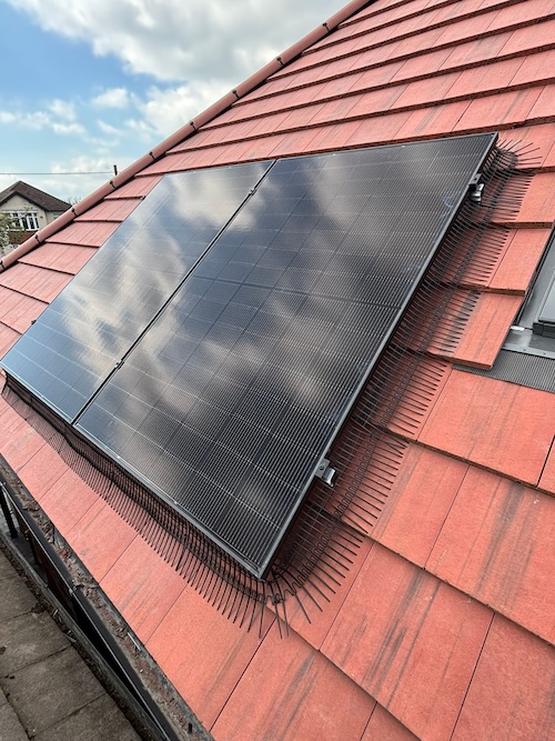 Solar panel installation Shavington Cheshire