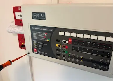 Fire Alarm Installtion in Cheshire from Portcullis Power Solutions-3