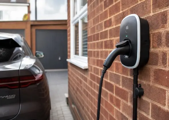 Home and commercial EV charging point installation across Nantwich and Cheshire