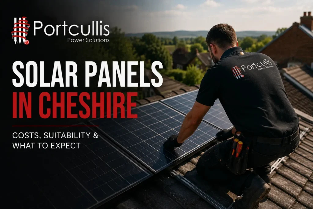 Solar Panels in Cheshire - Costs, Suitability & What to Expect