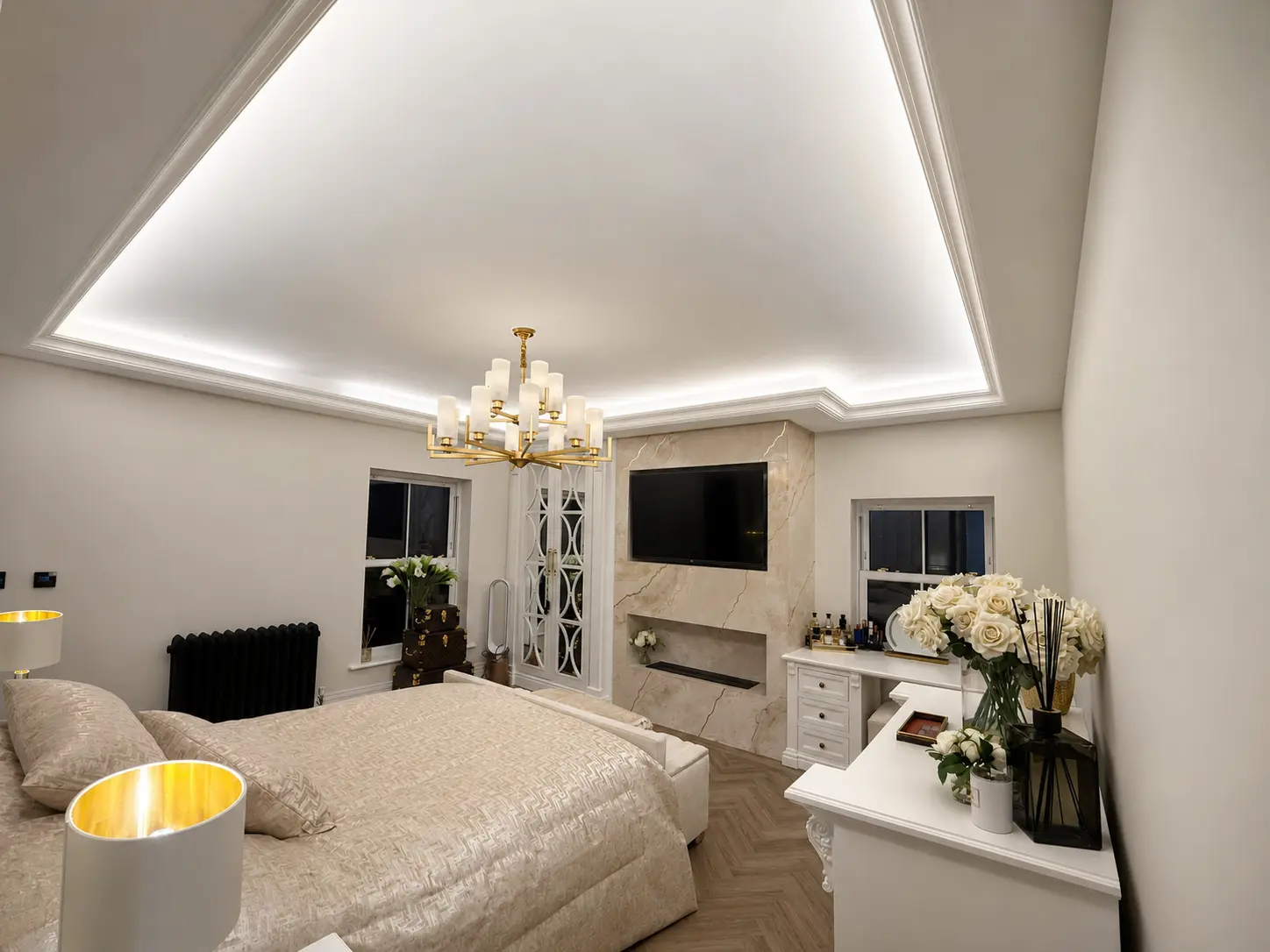 Bedroom Lighting Installation in Cheshire