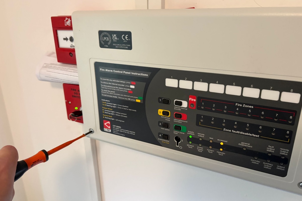 Fire alarm installation Crewe HMO &mdash; Portcullis Power Solutions