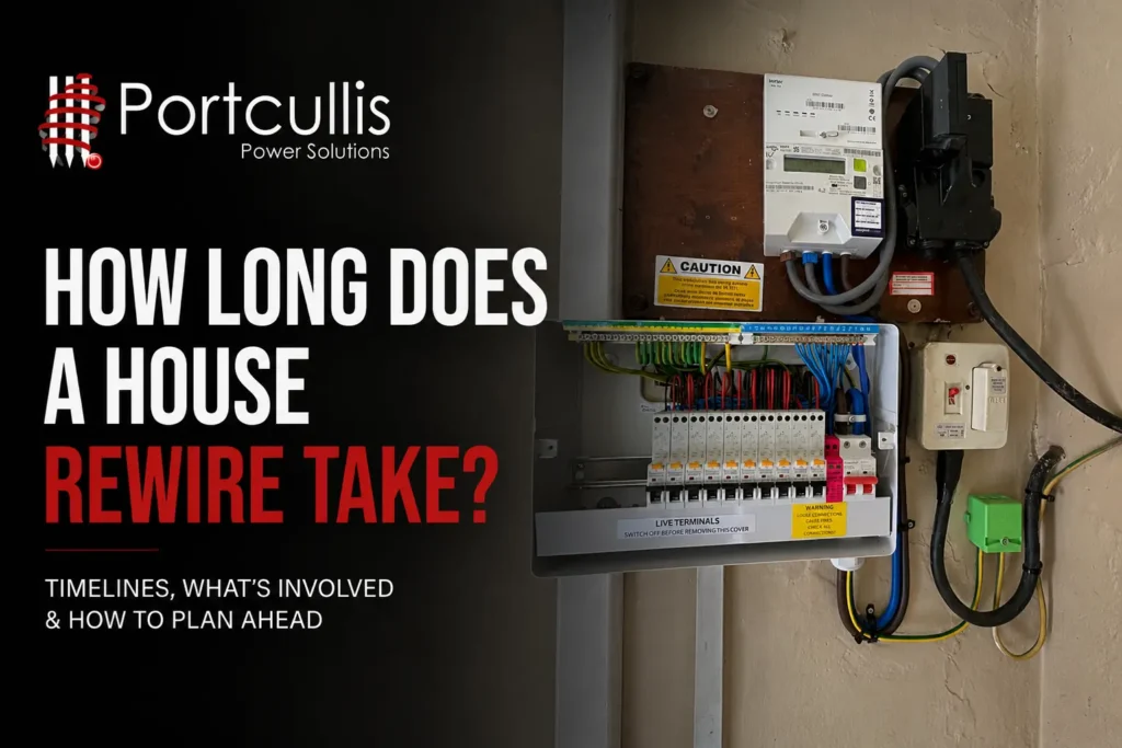 How Long Does a House Rewire Take