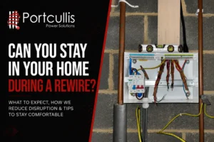 Can You Stay in Your Home During a Rewire?