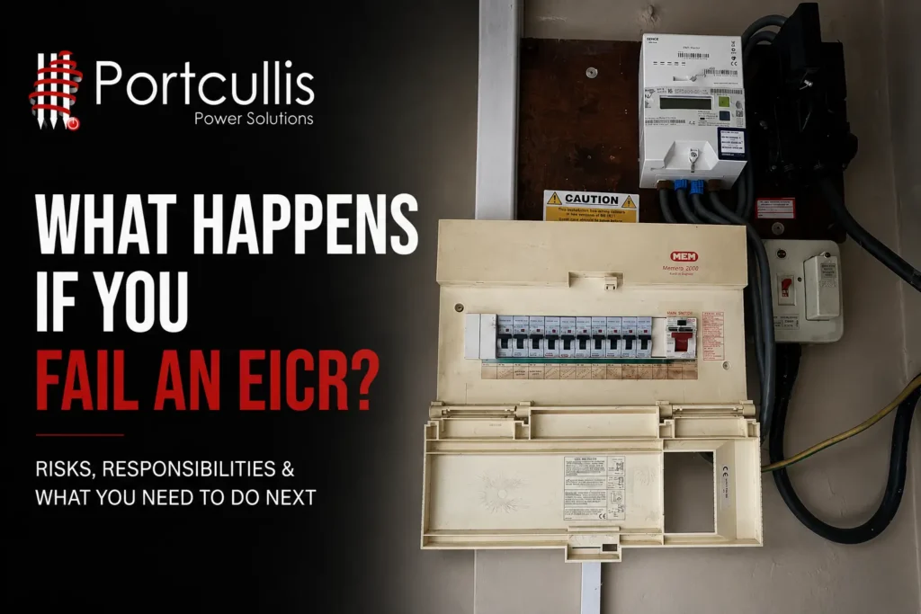 what happens if you fail an eicr